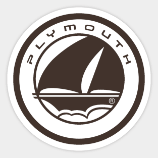 Plymouth Sticker